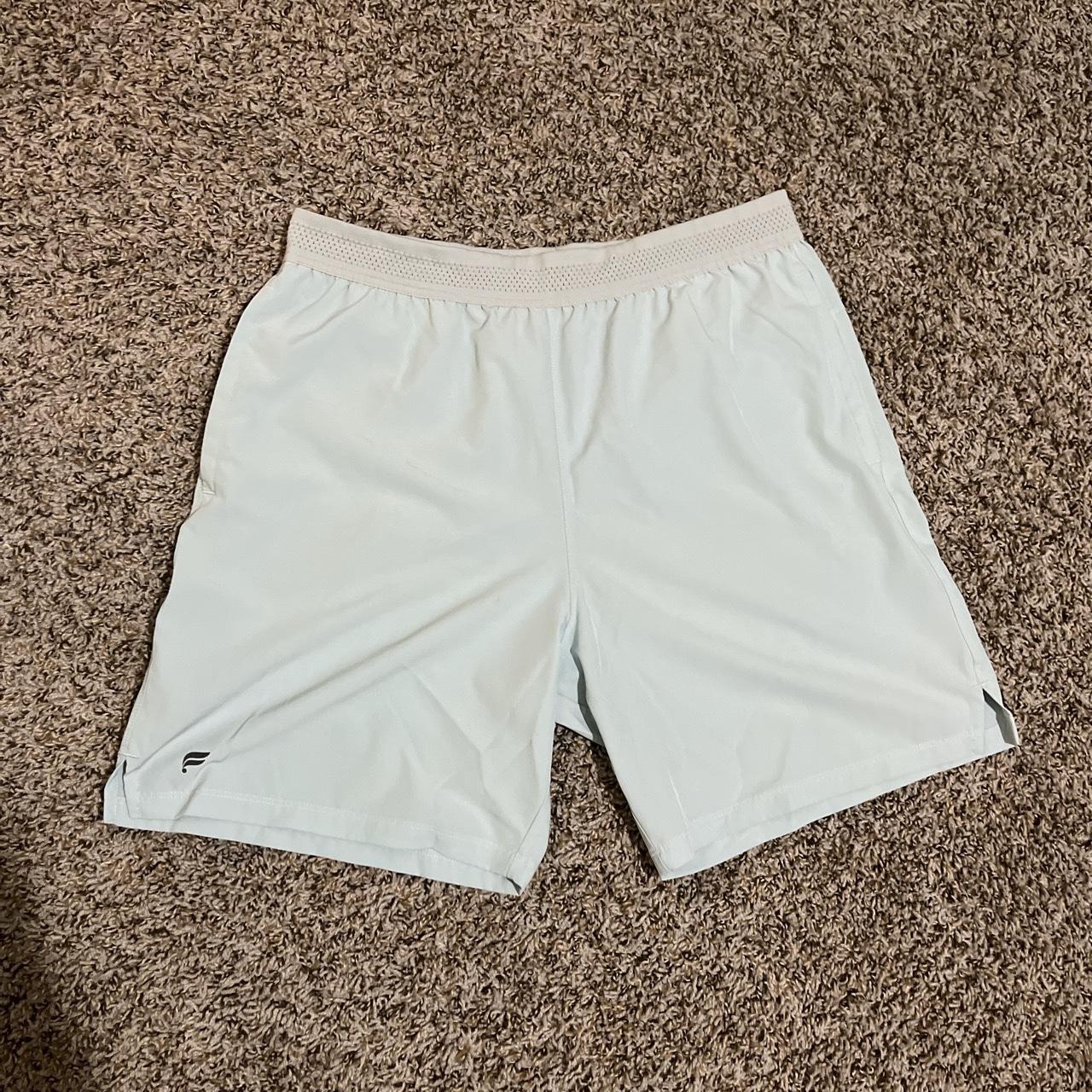 Light Blue Fabletics Shorts Size M Worn once or twice Depop