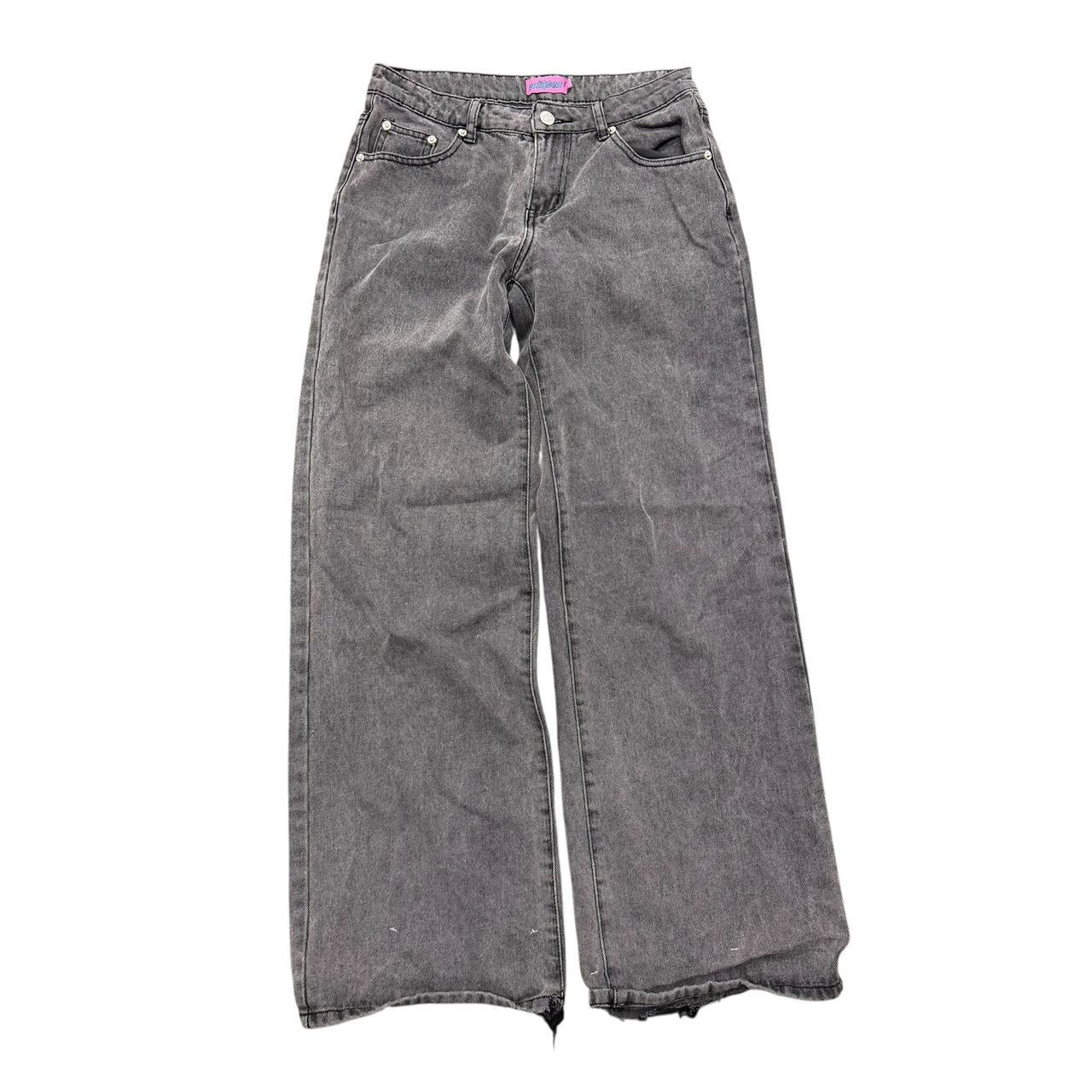 Edikted Women's Jeans - Black/Grey - 0 – edikted … - image 1