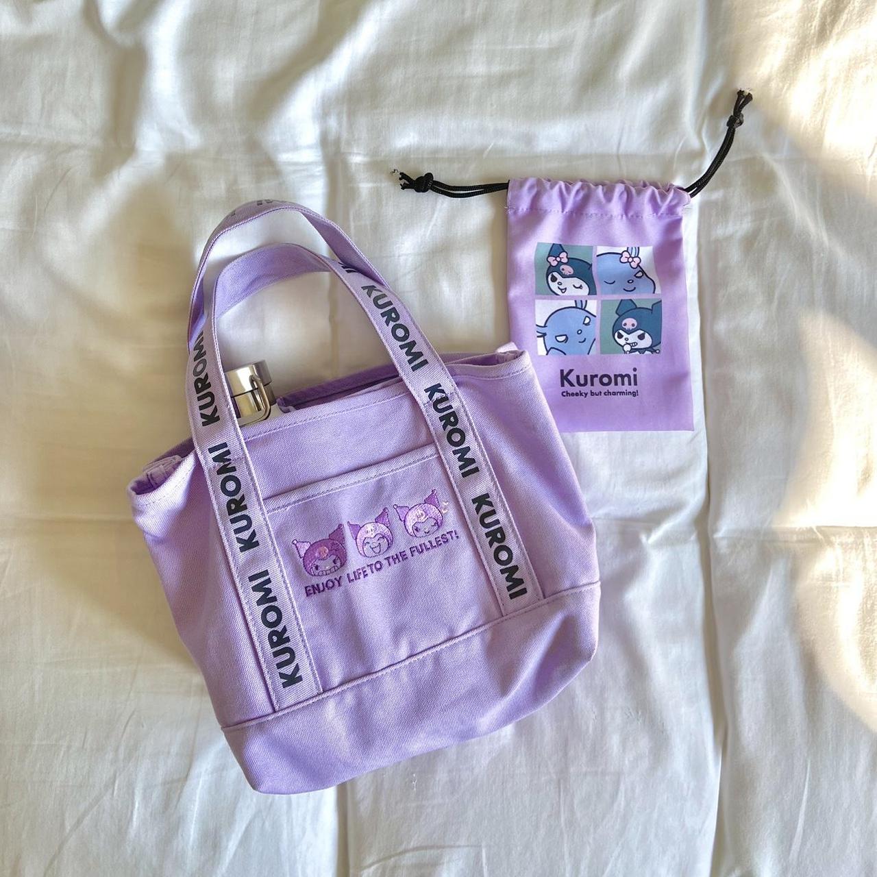 Sanrio kuromi sale bag and pouch bundle