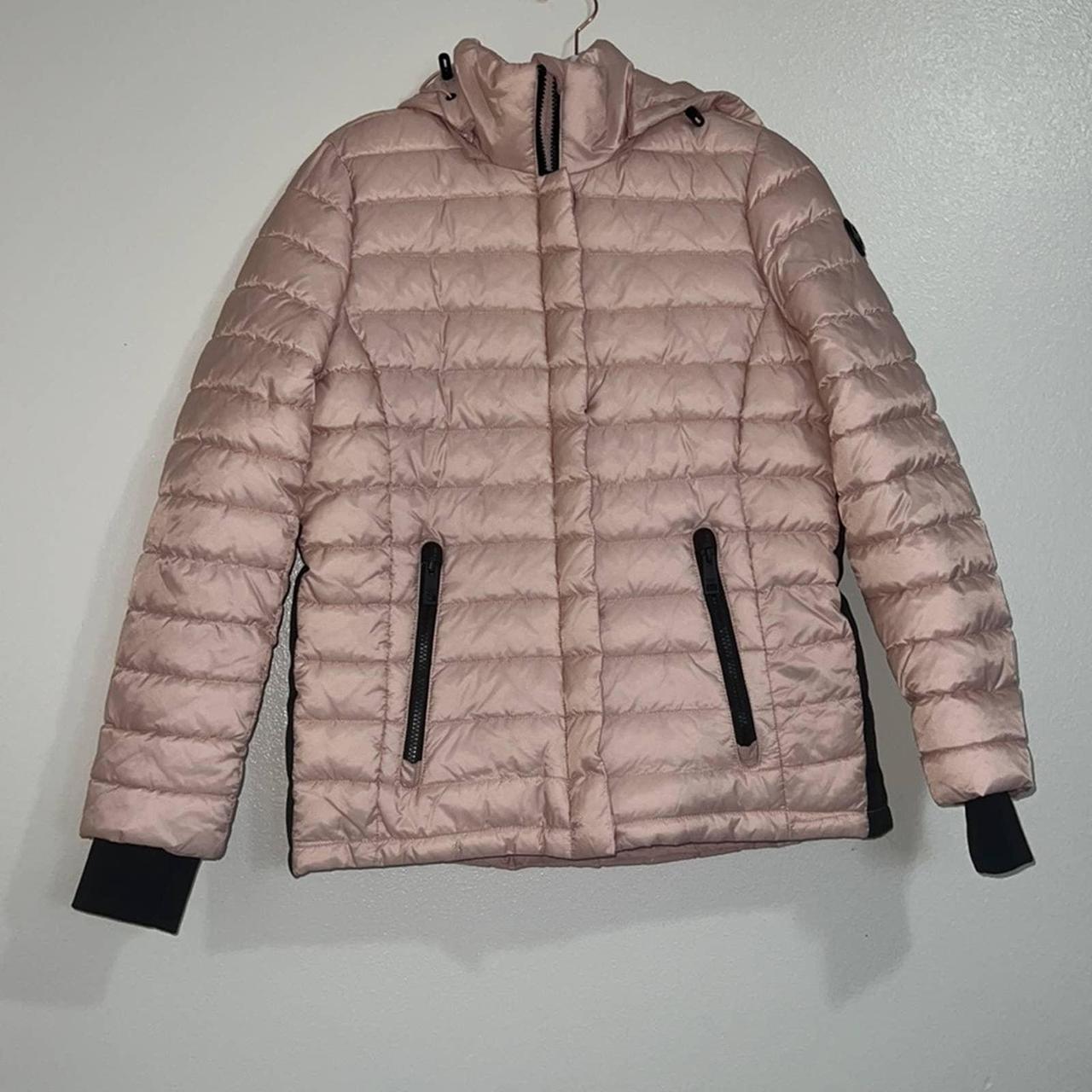 Michael kors pink hot sale puffer jacket