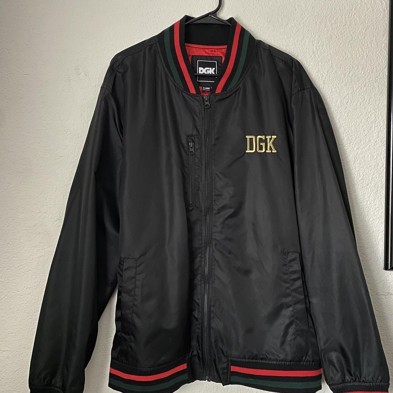 DGK jacket only wore once with 3 pockets - Depop