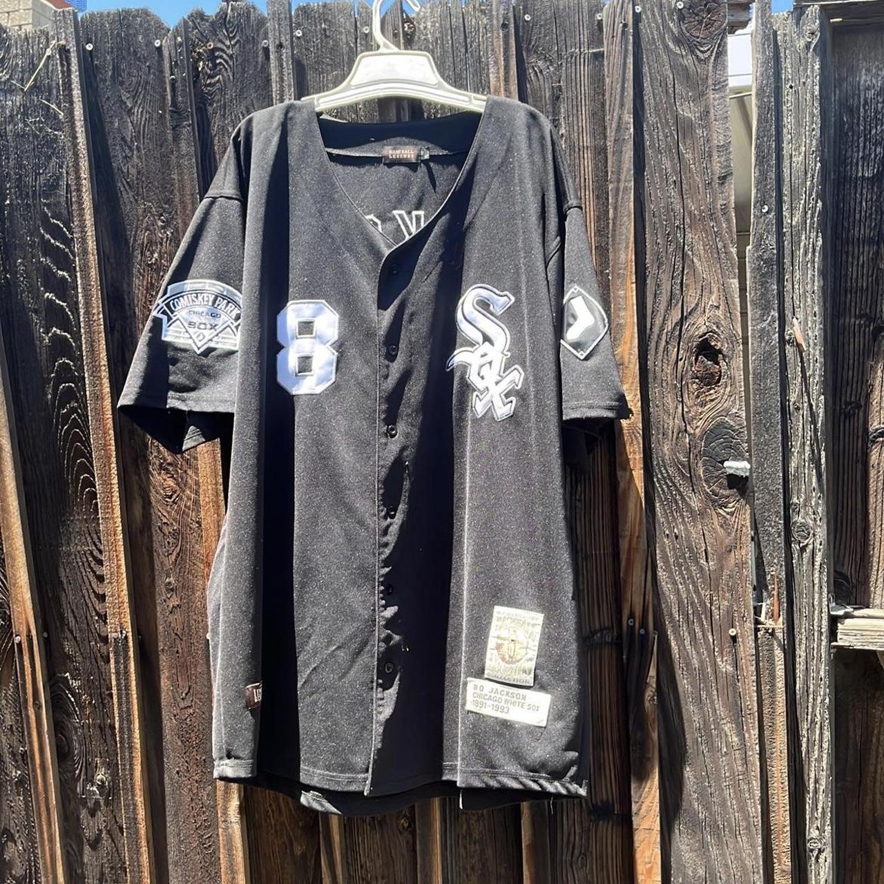 Bo Jackson Jersey - Chicago White Sox 1991 Throwback MLB Baseball Jersey