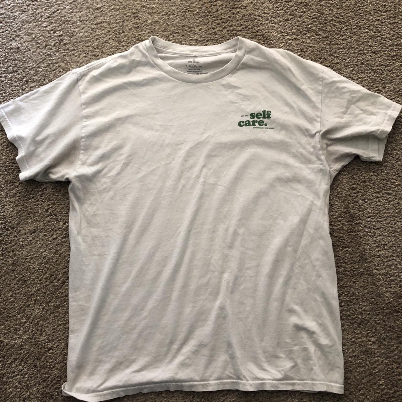 Mac Miller Self Care T shirt Large NO DEFECTS - Depop