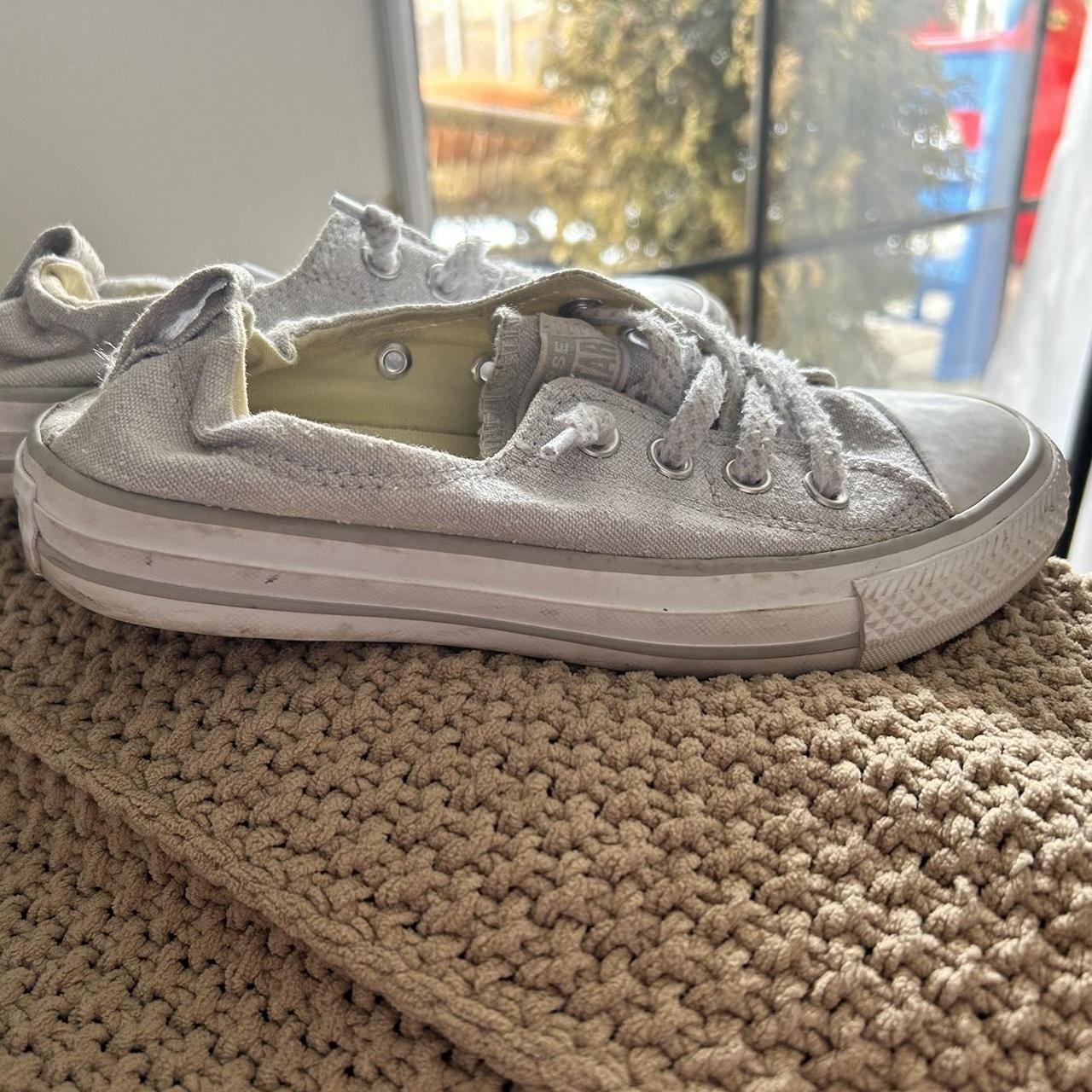 Grey converse size 6 best sale