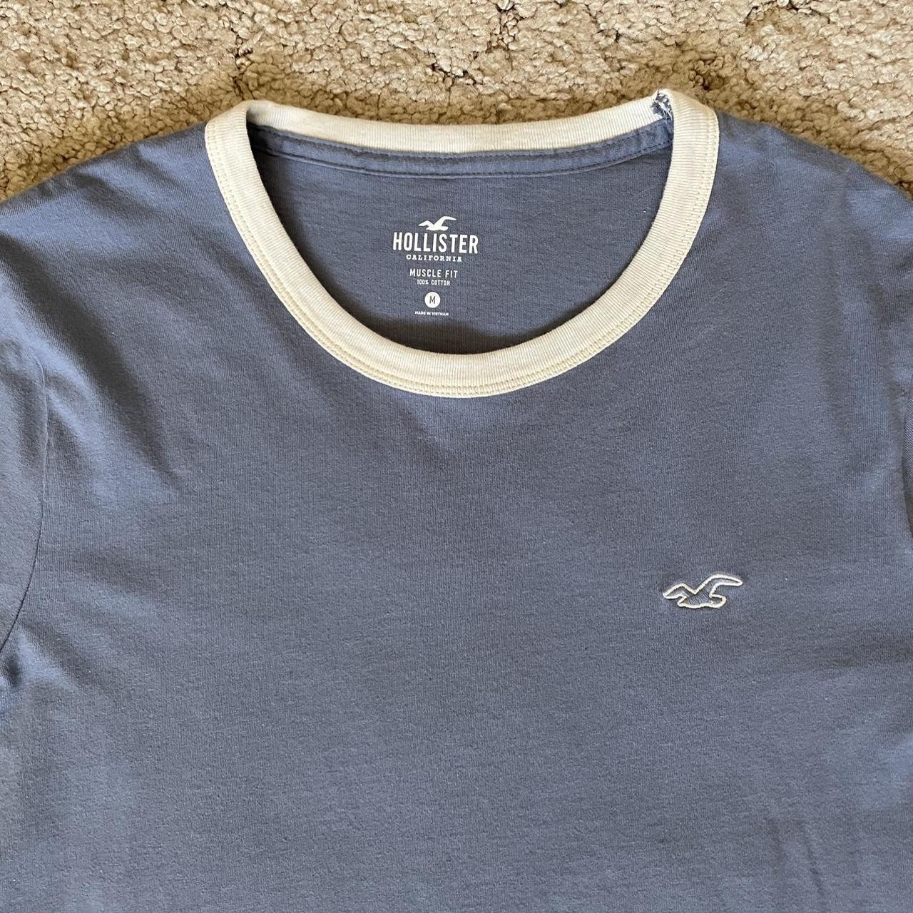 hollister muscle fit t shirt