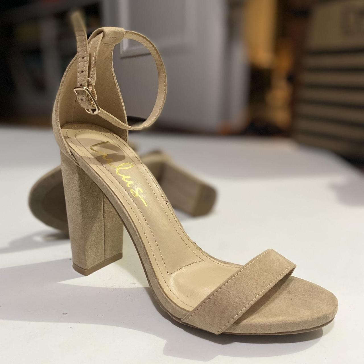 Beige 2 inch on sale heels