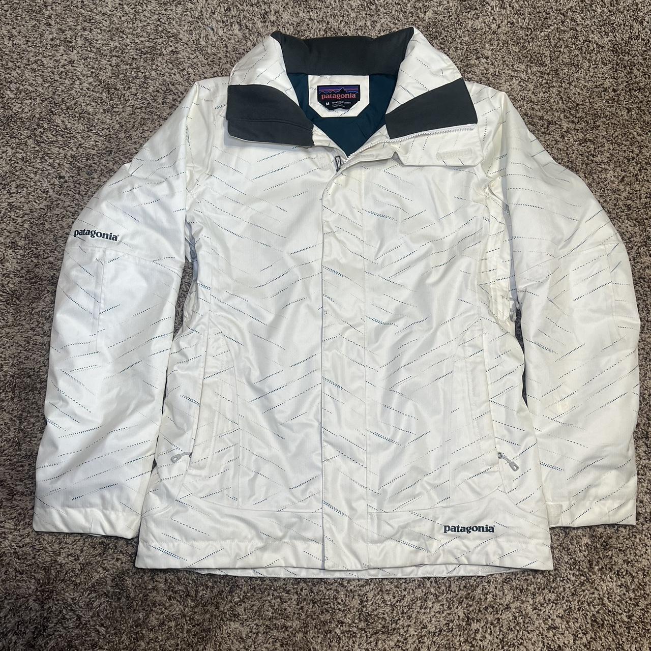 White patagonia ski jacket sale