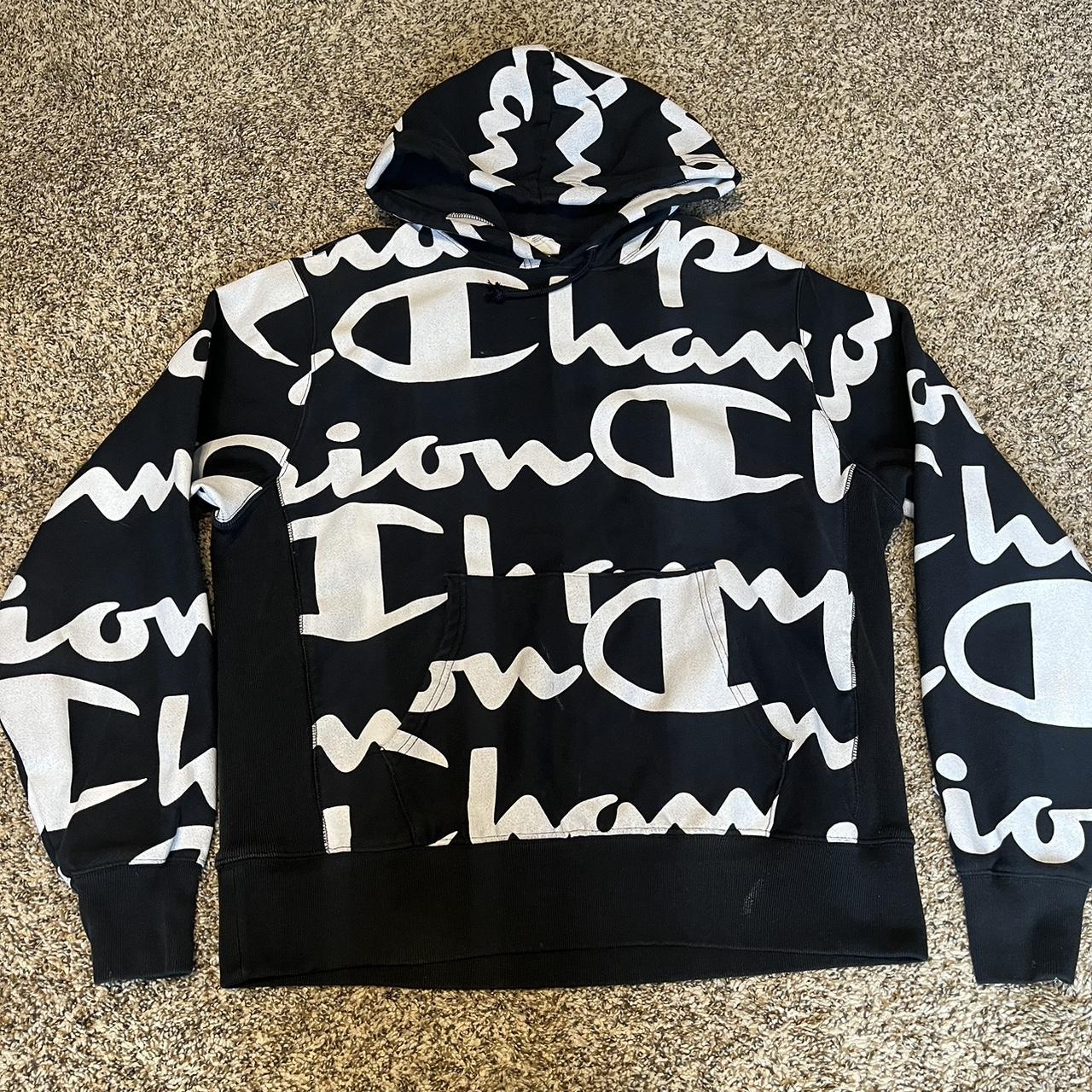 Champion reverse weave aop hoodie hotsell