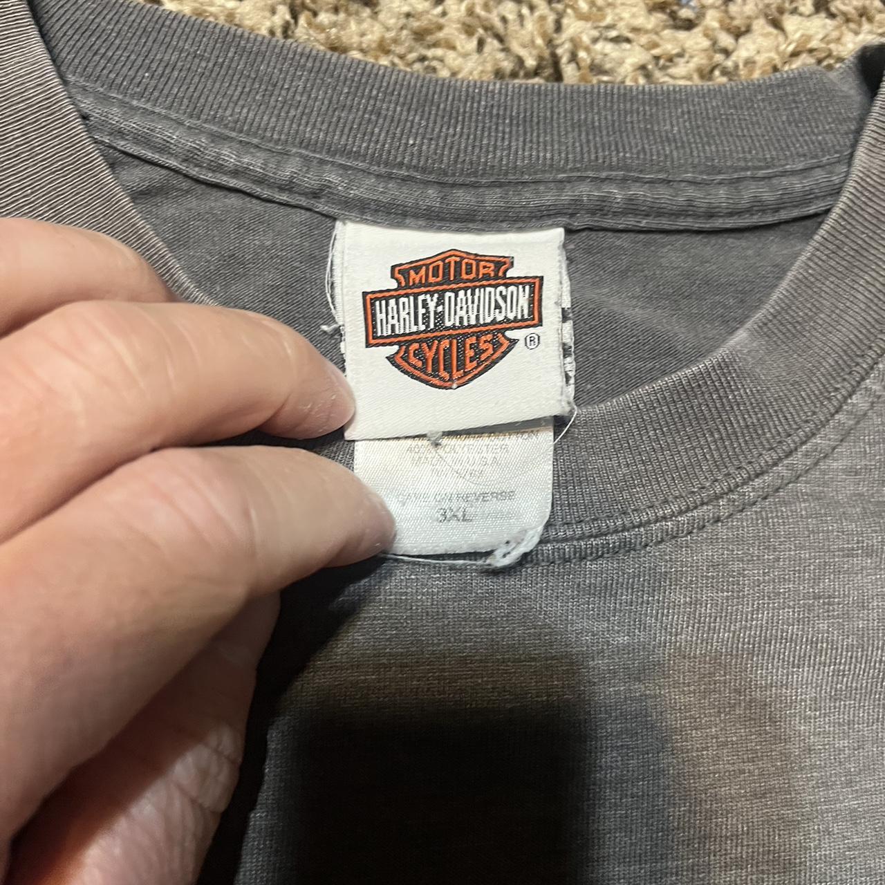 Faded Harley Davidson t shirt size 3x 26x31. 2009 | Depop