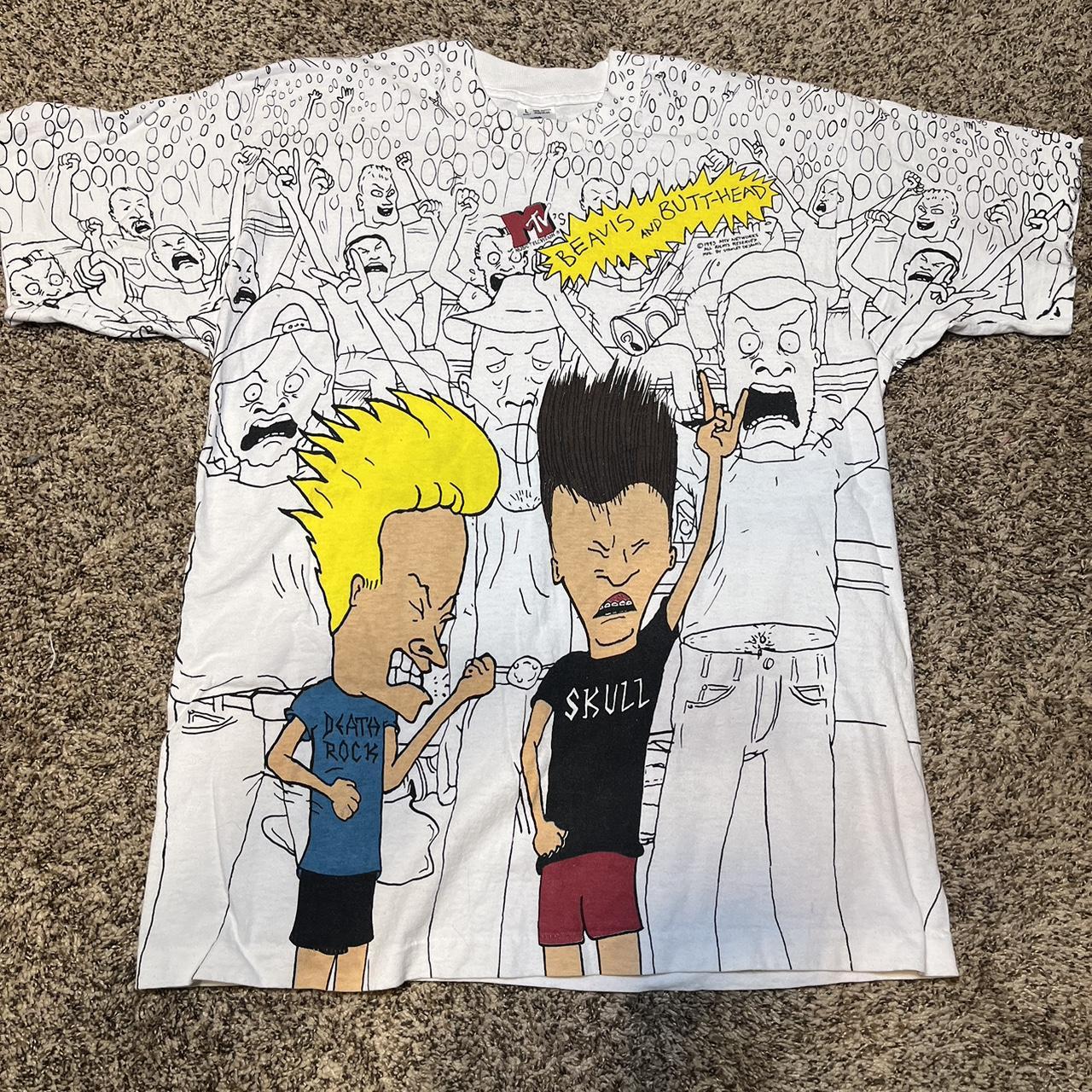 Vintage 1993 Beavis & Butthead outlet T Shirt MTV!