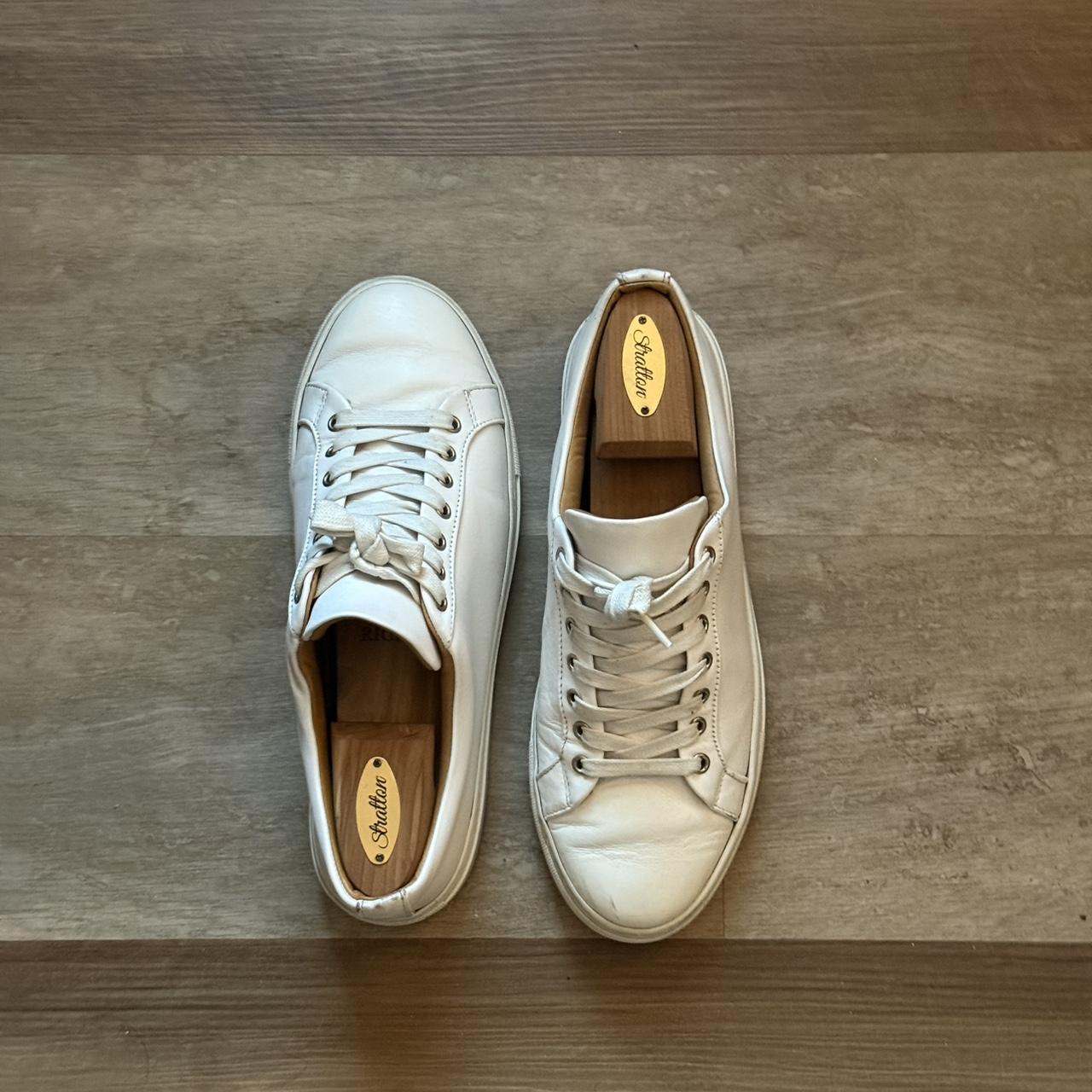 Thursday Boot Minimal Sneakers White White Leather Sneakers