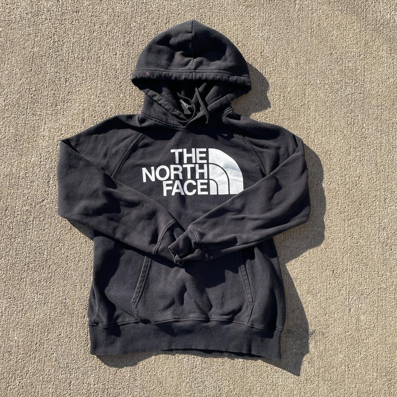 Black North face Hoodie women’s size M north... Depop