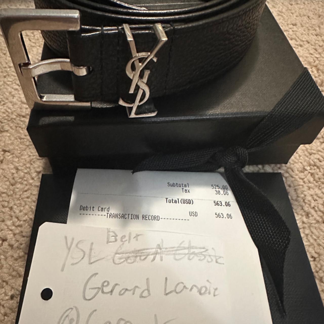 yves saint laurent belt