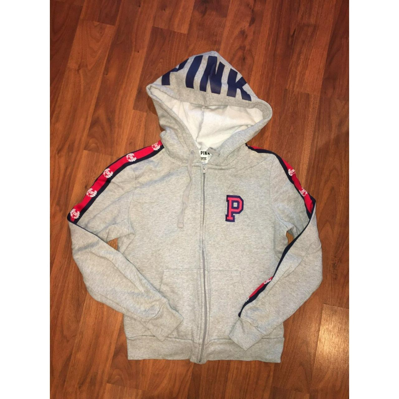 Victoria secret 2025 pink zipper hoodie