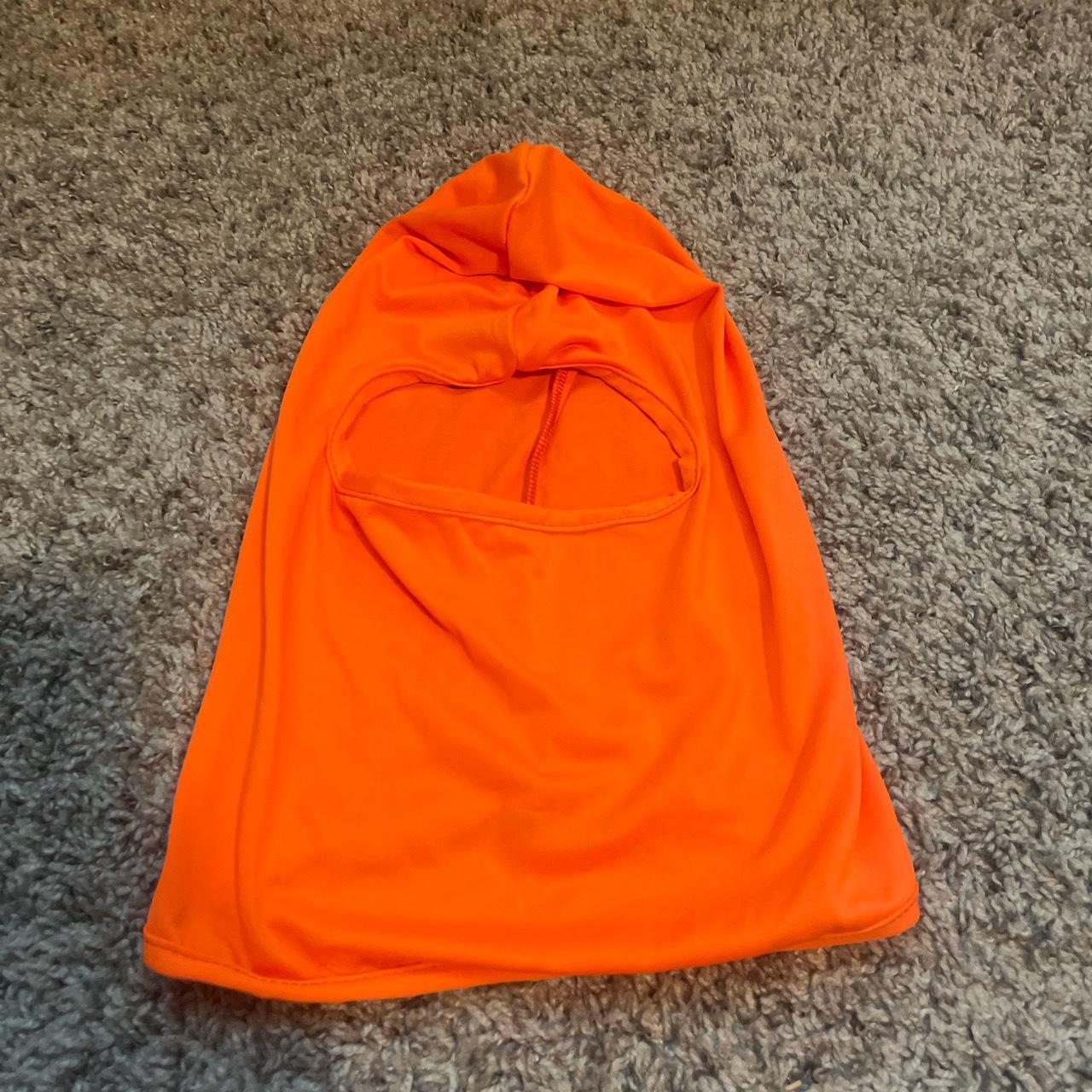 Orange Ski Mask Fit to Size Brand New Depop