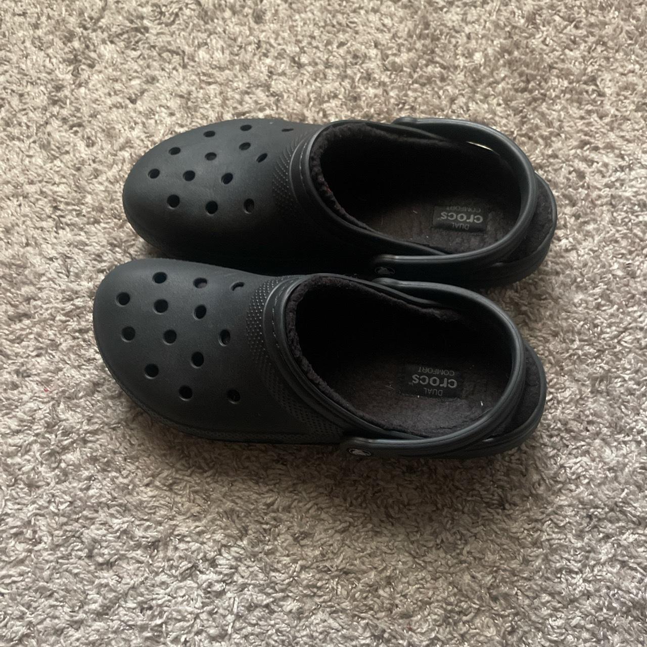 Black Crocs Size 11 Fit to size No flaws or Tear... Depop