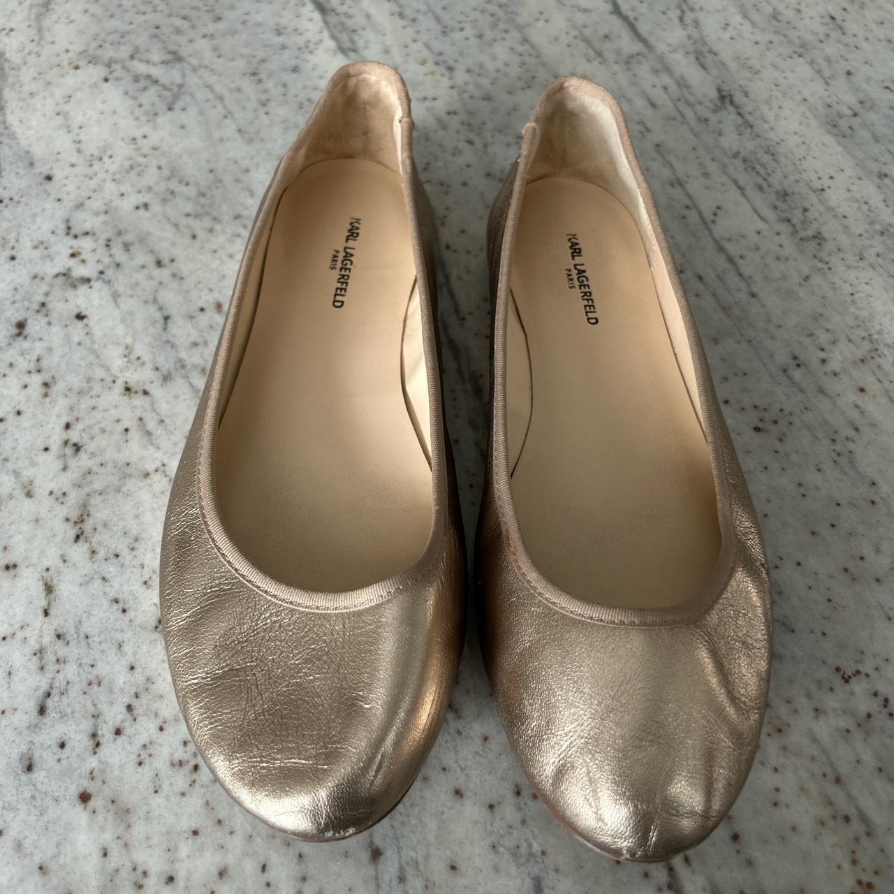 Karl lagerfeld hot sale ballet flats