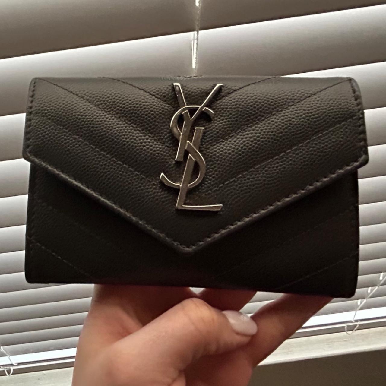 YSL beauty makeup bag in excellent condition and - Depop