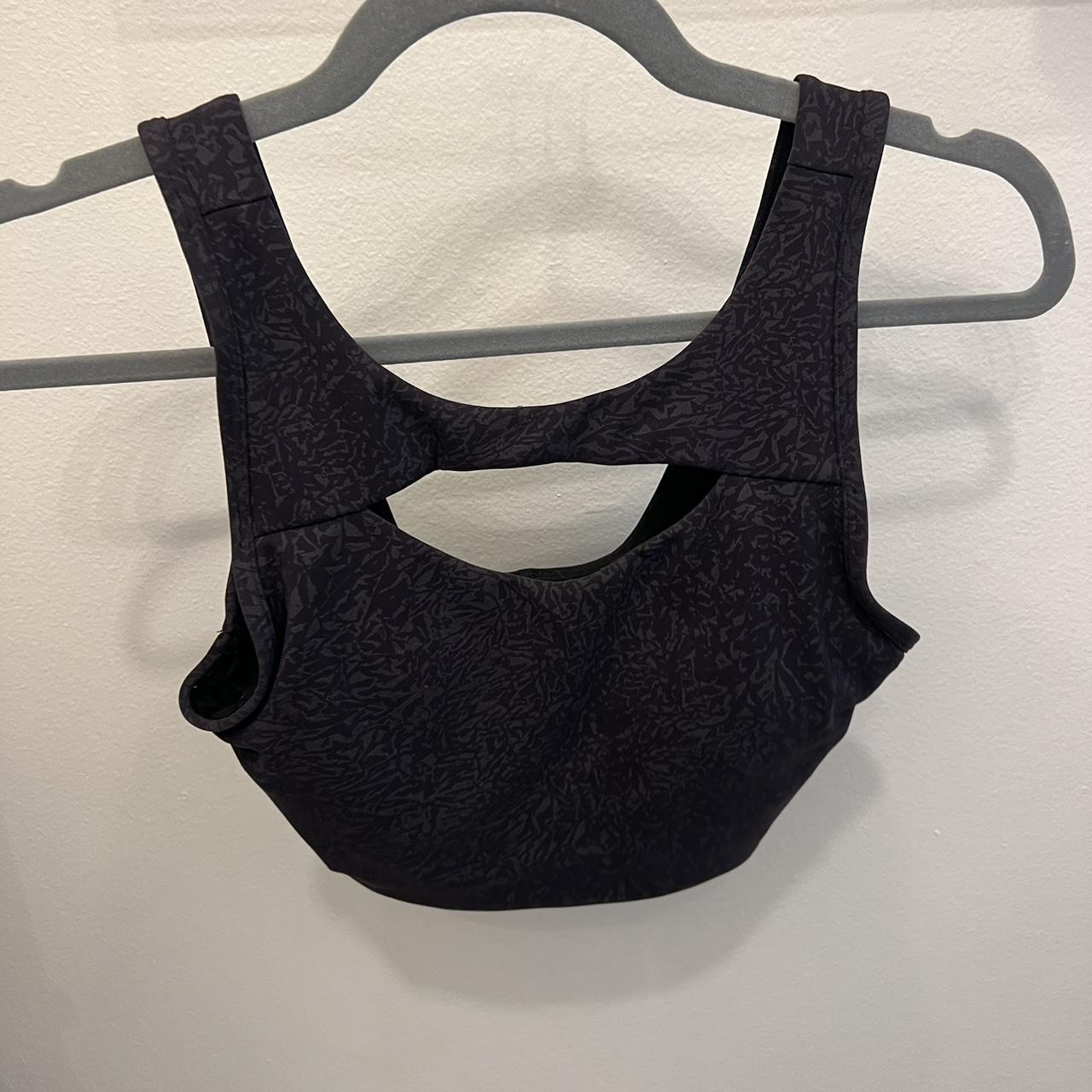 Lulu lemon bra with cut out — size 6 #lululemon... - Depop