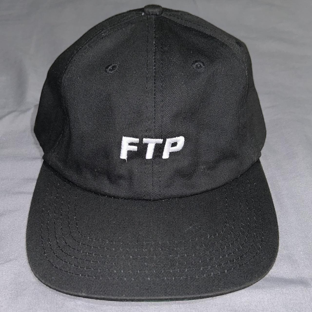 FTP Men's Black and White Hat