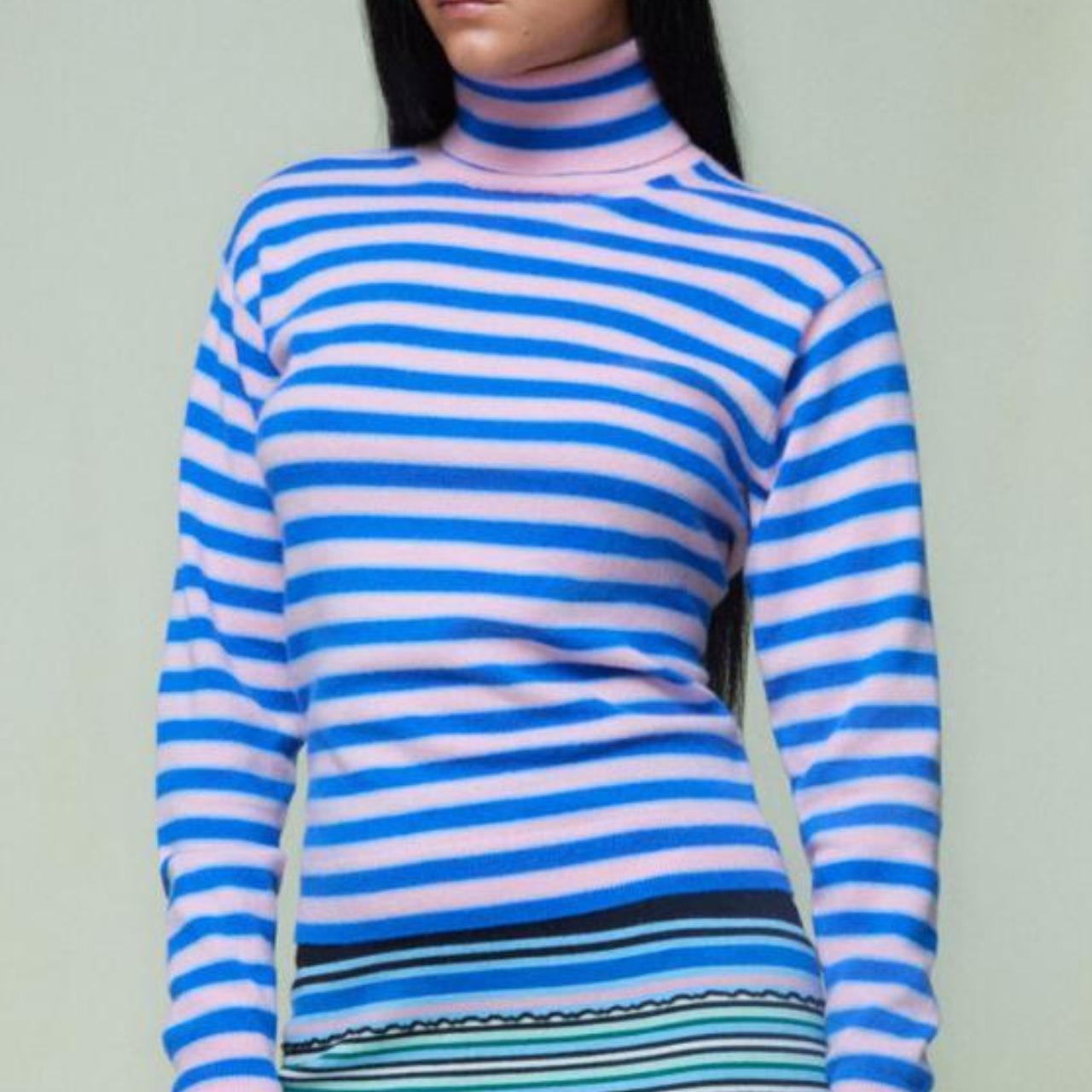 MARNI X UNIQLO Collab Cashmere Striped