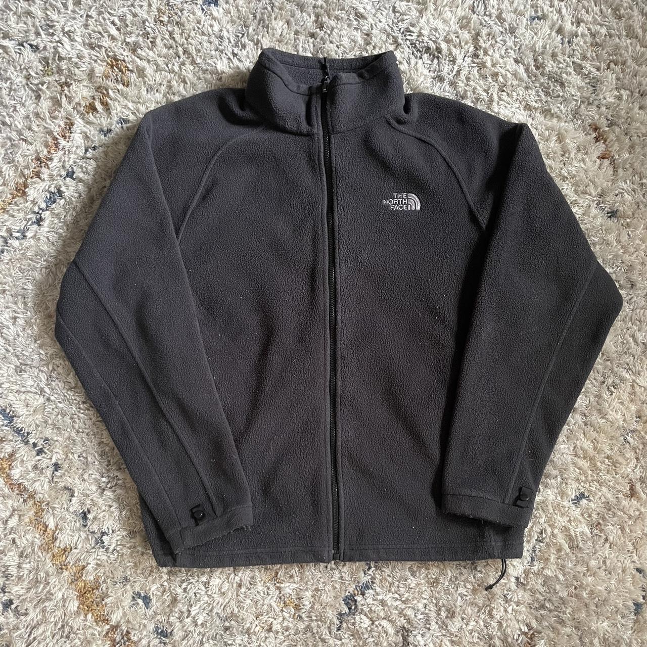 Black north face fleece size Large. Good condo. No... - Depop