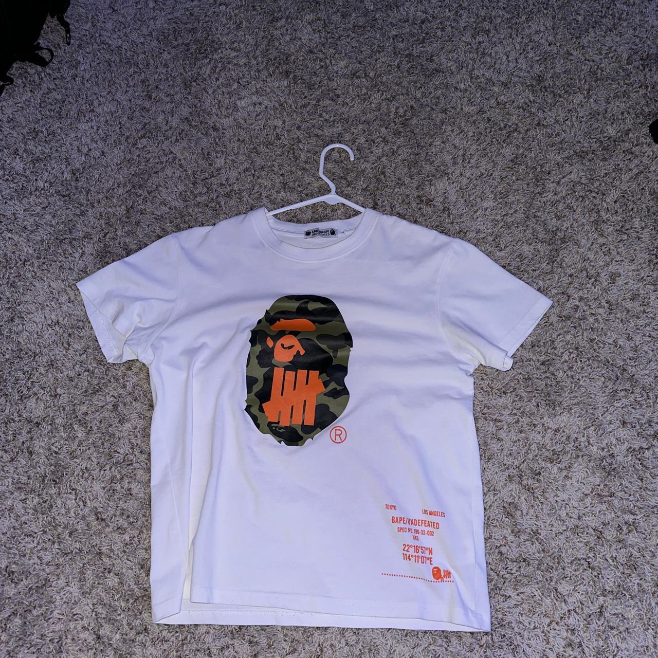 undefeated bape shirt