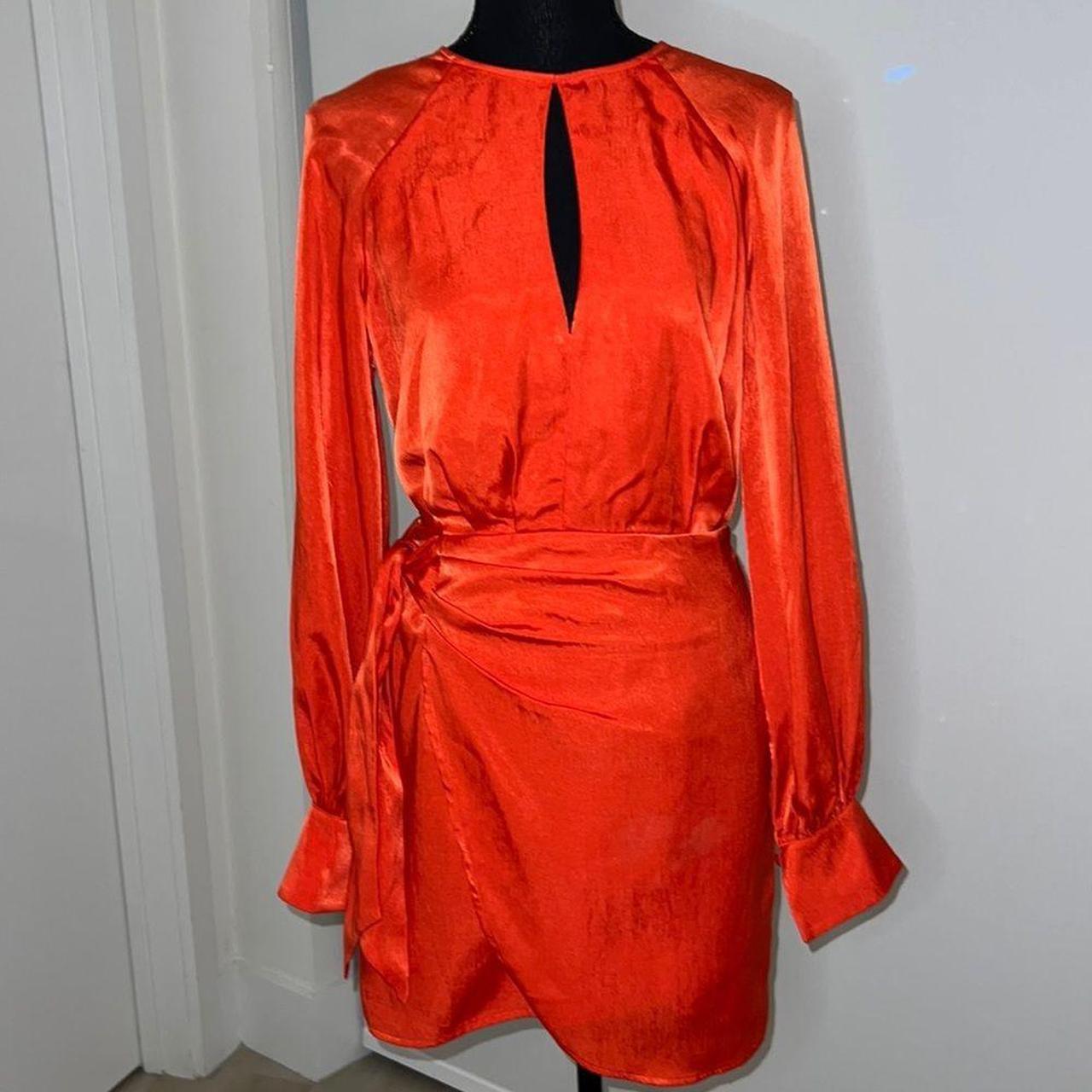 Finders keepers 2024 orange dress