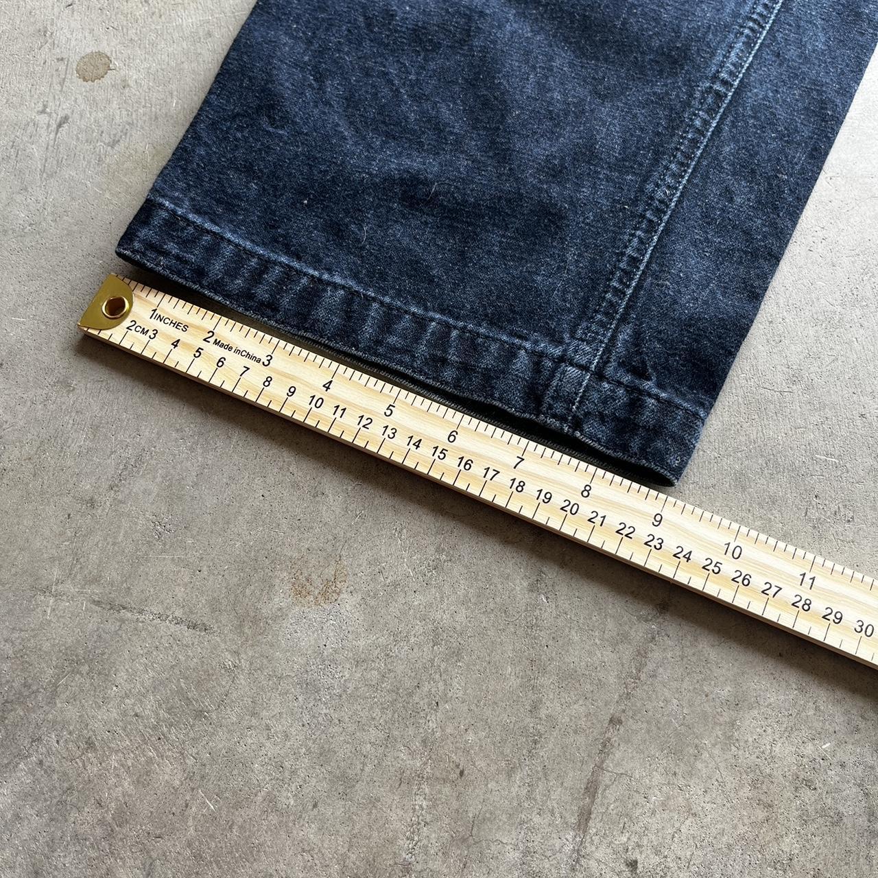 vintage baggy jnco alligator jeans 90s size 28” x... - Depop