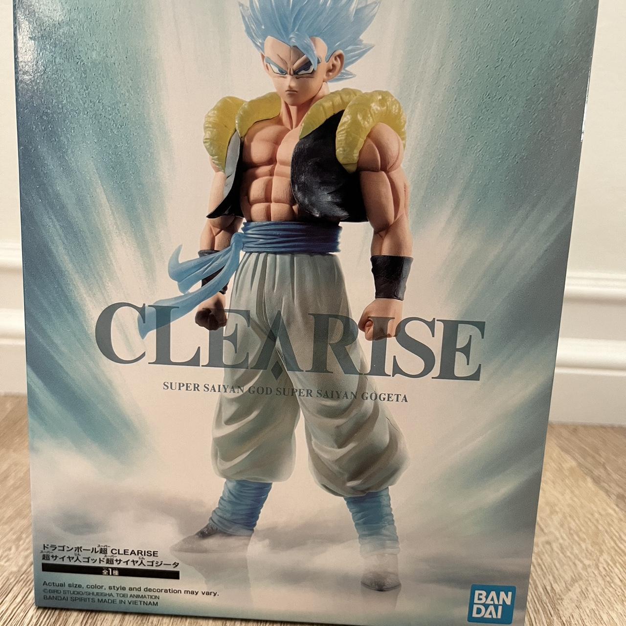 Banpresto Dragon Ball Super CLEARISE Super Saiyan GOD Super Saiyan GOGETA