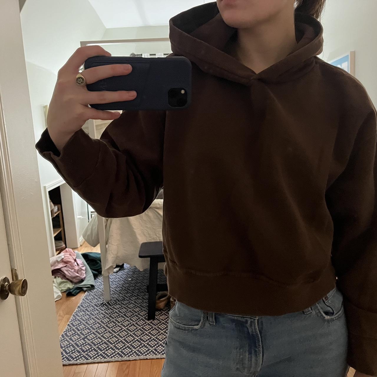 Zara Women's Brown Sweatshirt