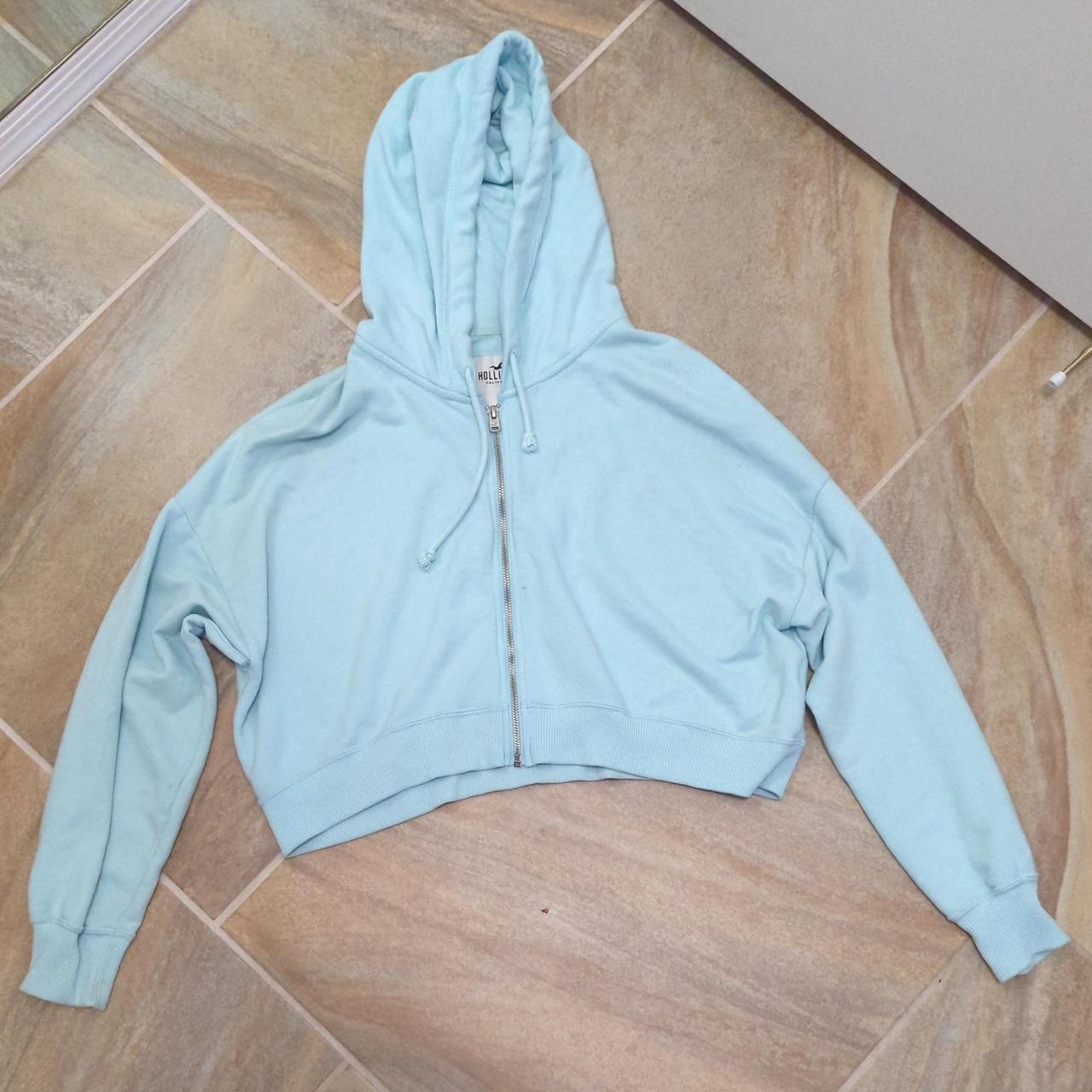 Feel Good Mini Full-Zip Hoodie Hollister Originally - Depop