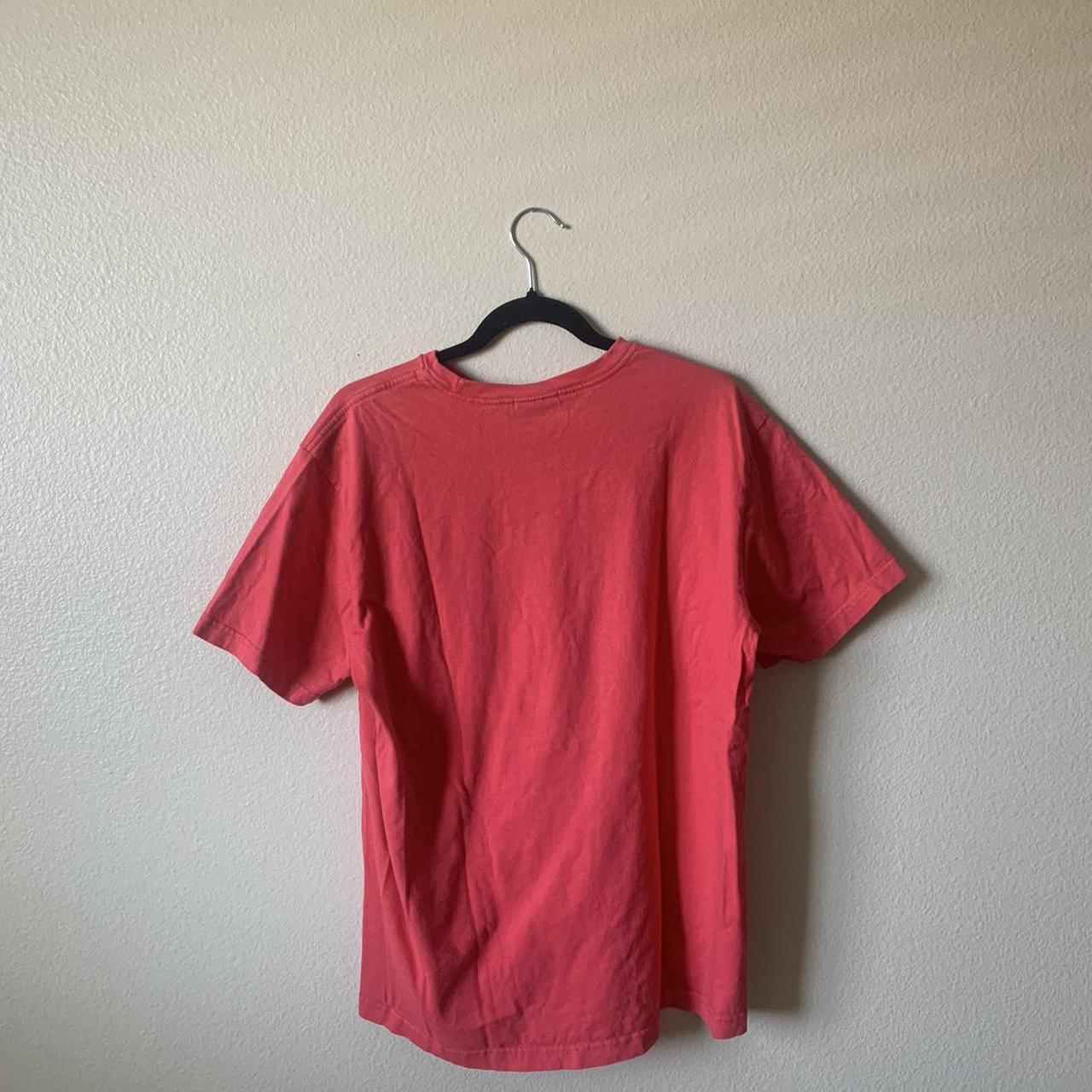 Nautica mens red graphic T-shirt. Size M , Width 