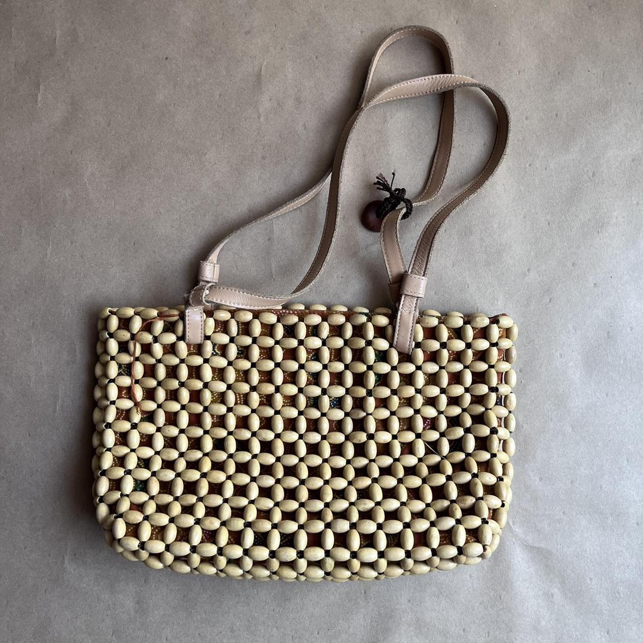 The sak wood deals bead purse