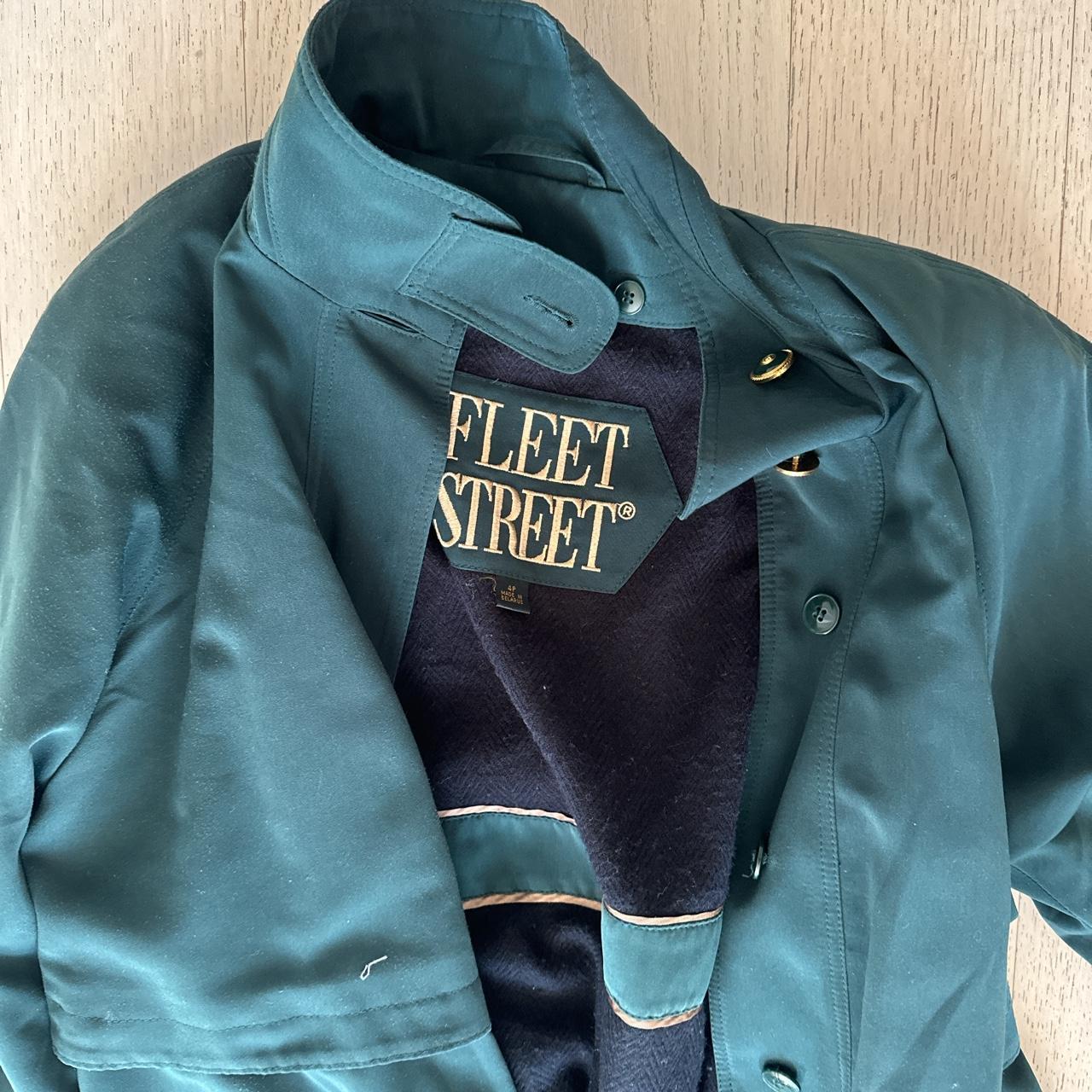 Vintage Fleet Street long trench coat ! Size 4... - Depop
