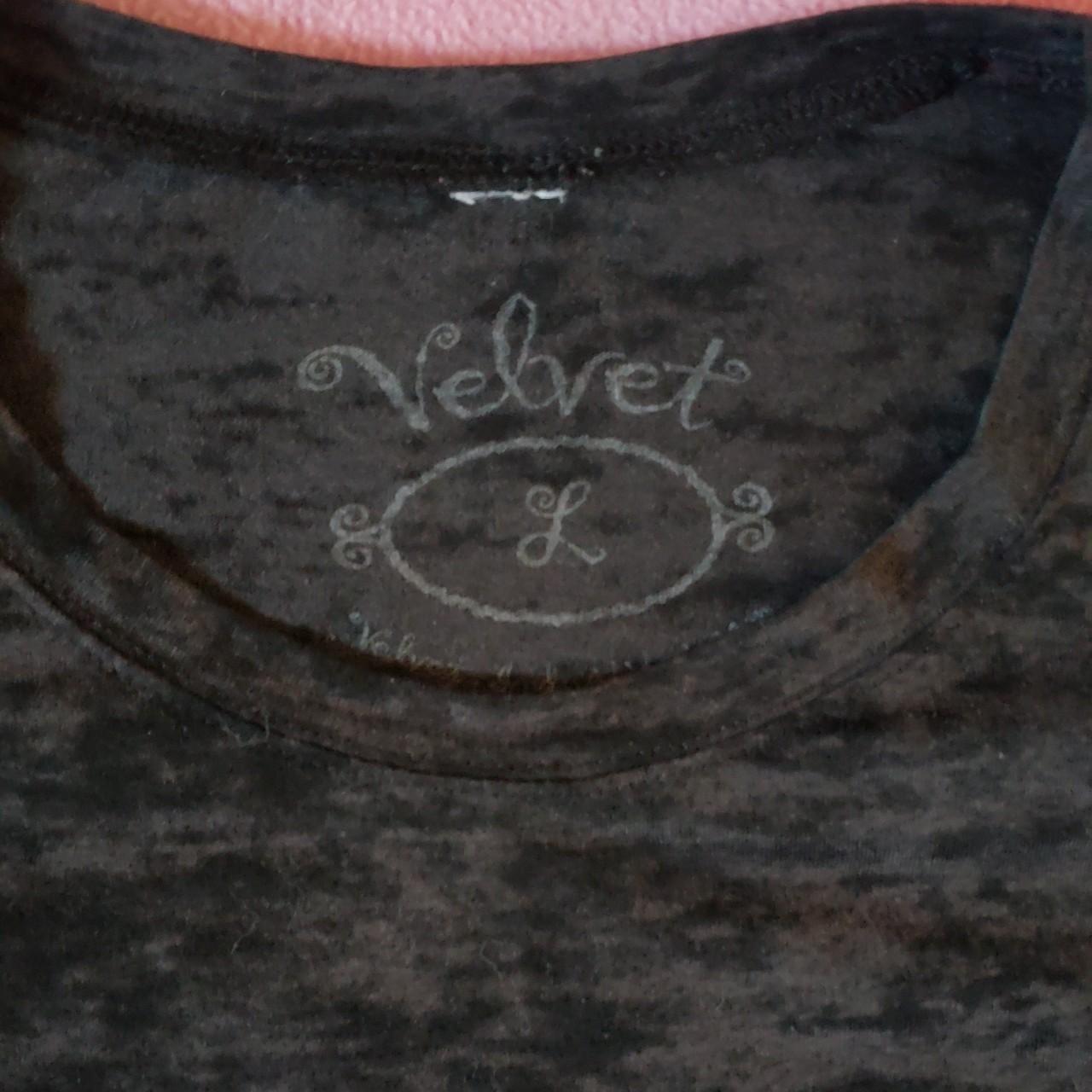 Velvet Women's Grey T-shirt (3)
