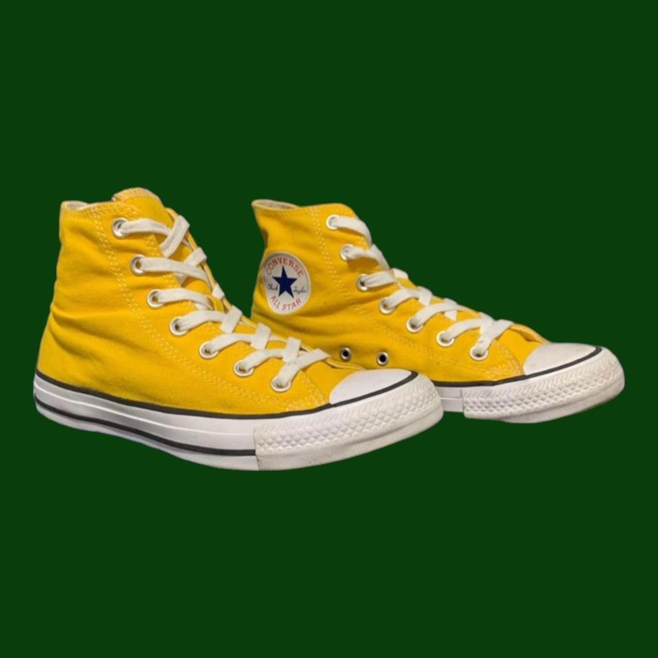 Converse hot sale rubber yellow