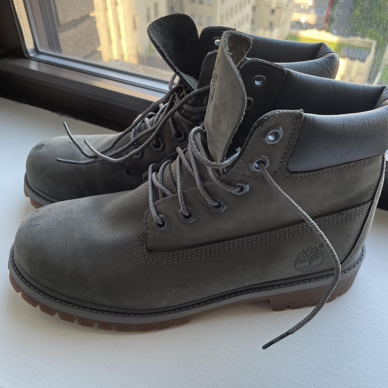 timberland grey sneaker boots