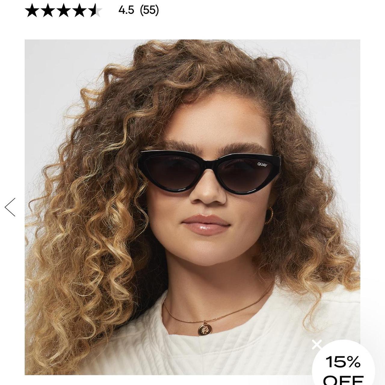 Cat eye polarized sunglasses brand new, never worn... Depop