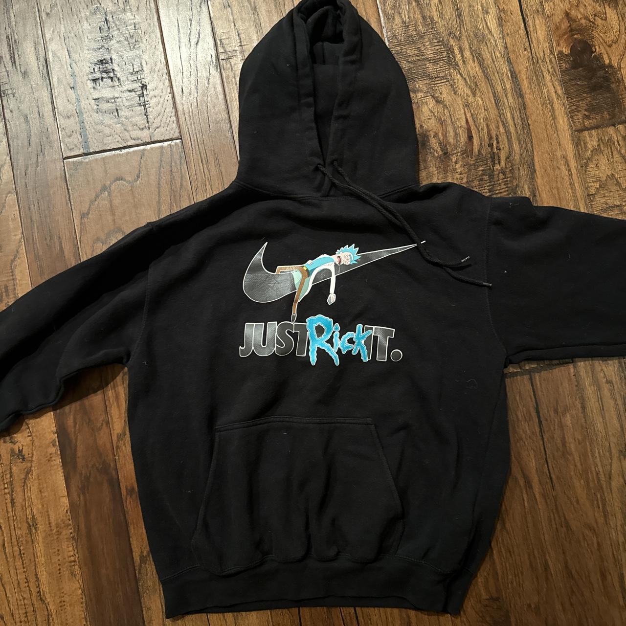 Rick and morty hot sale hoodie nike