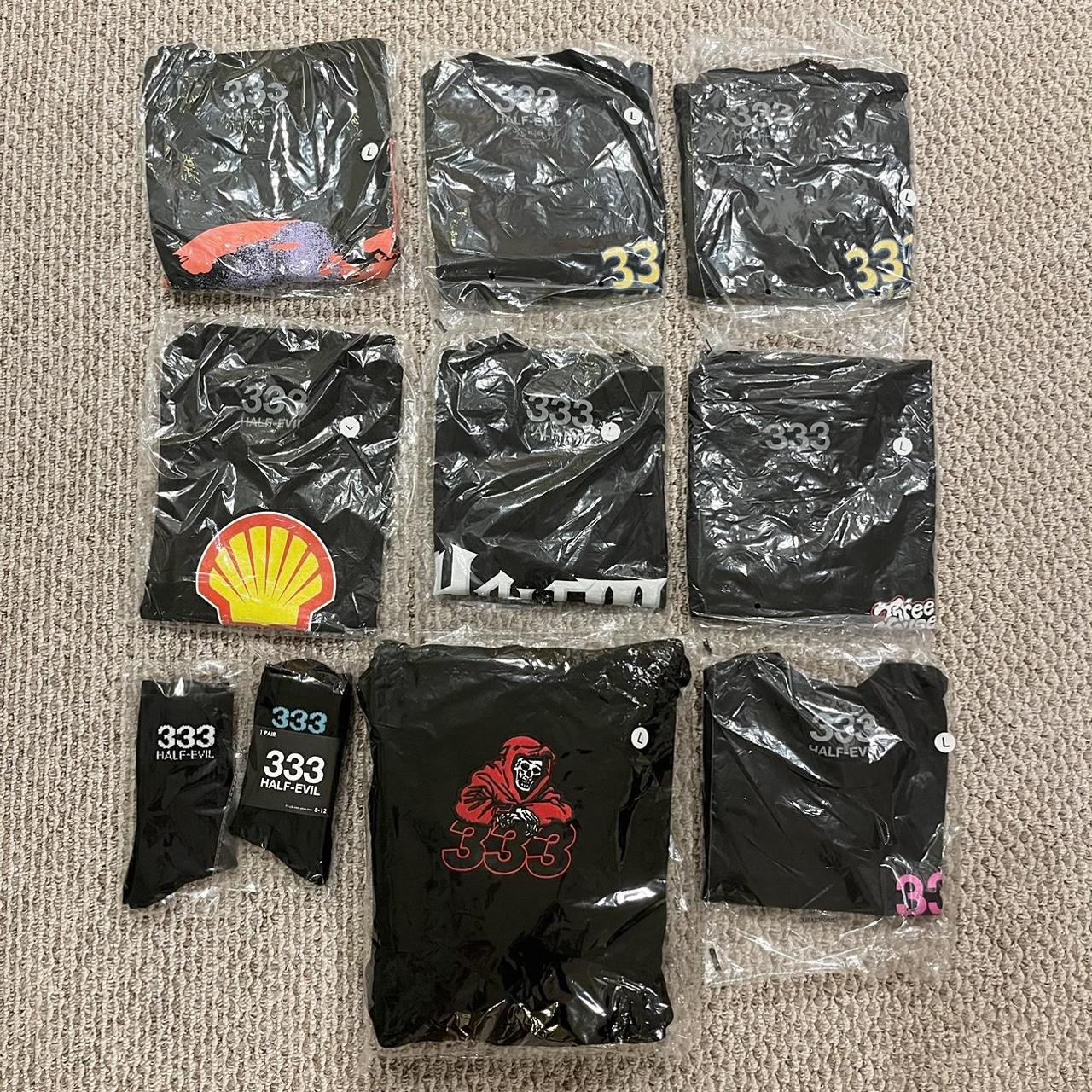 Half Evil 333 HALFEVIL brand clothes ALL UNOPENED... Depop