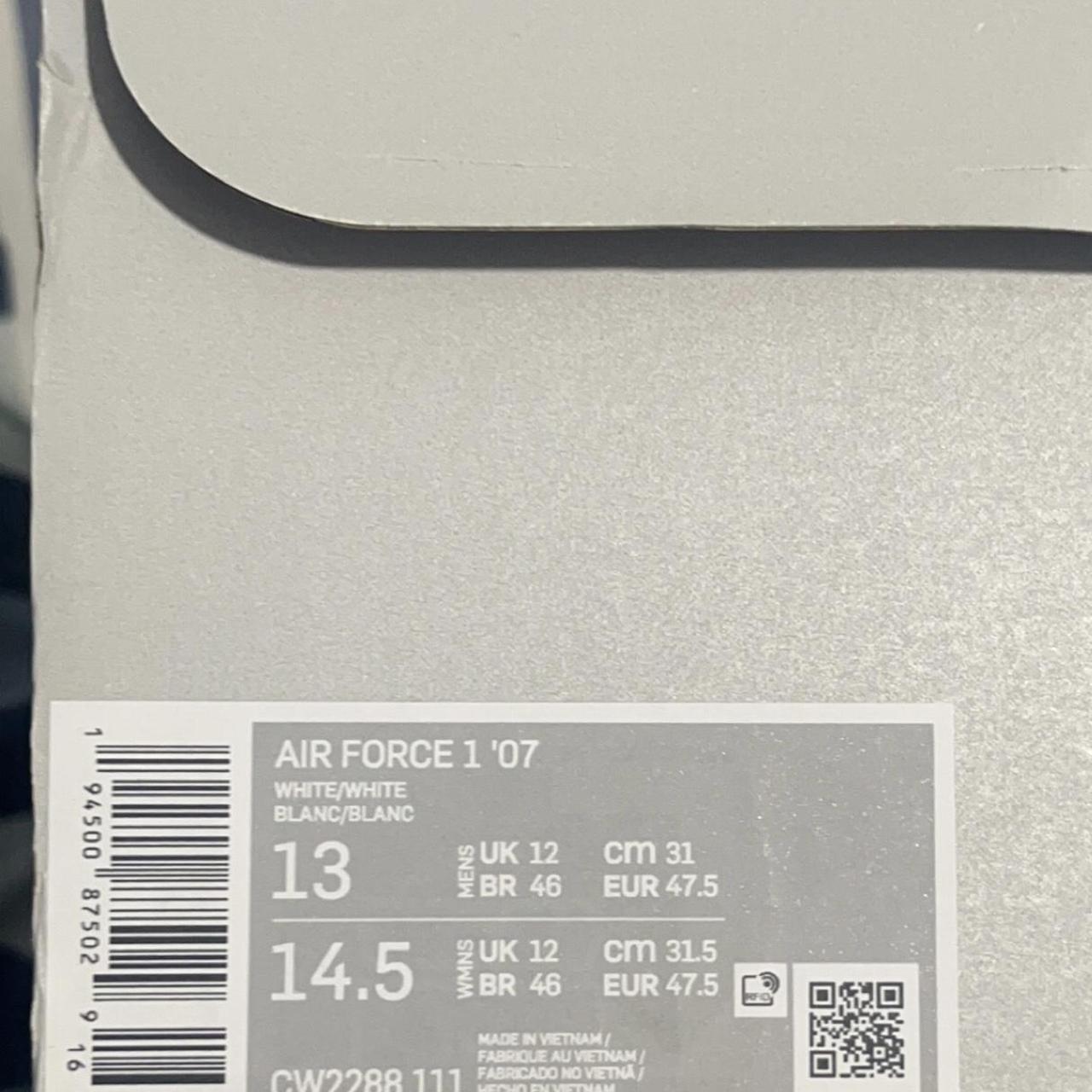 nike air force 1size 12