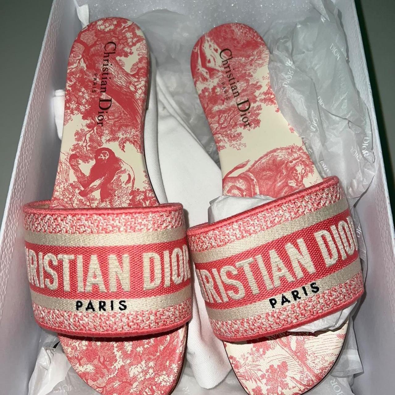 Christian Dior slides Original Receipt In box - Depop