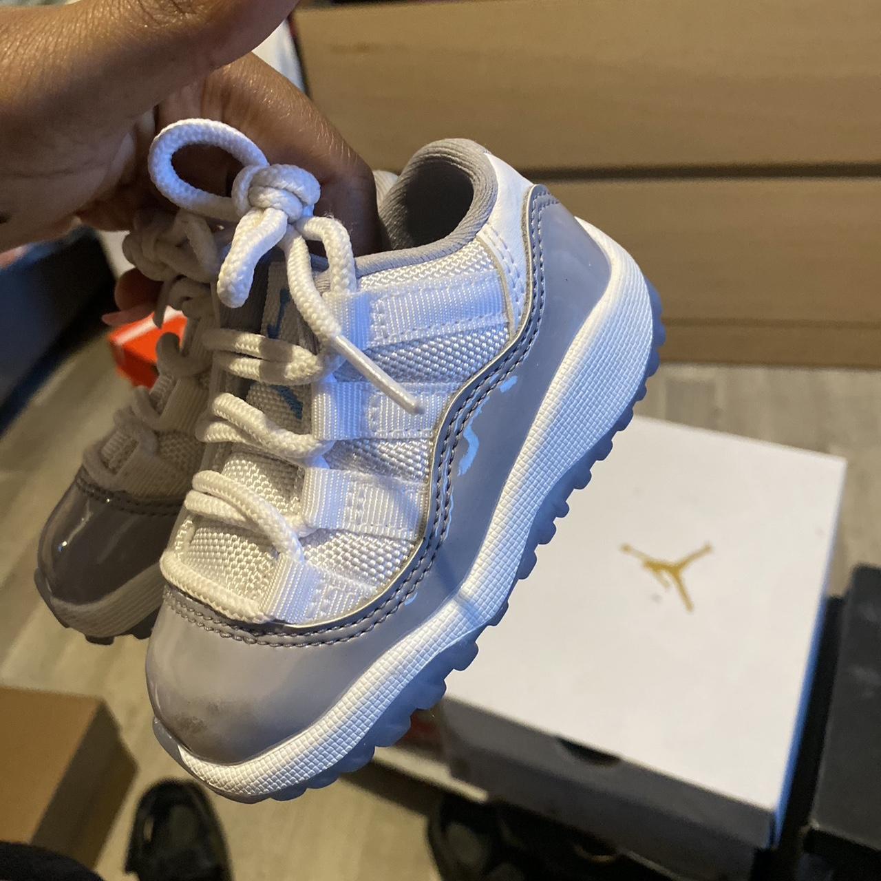 blue jordan 11 low kids