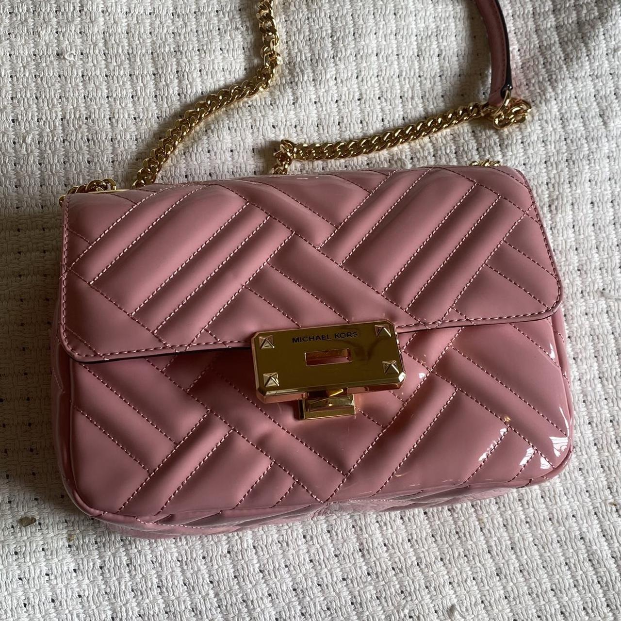 Light pink Michael Kors rectangle cross body purse.... - Depop