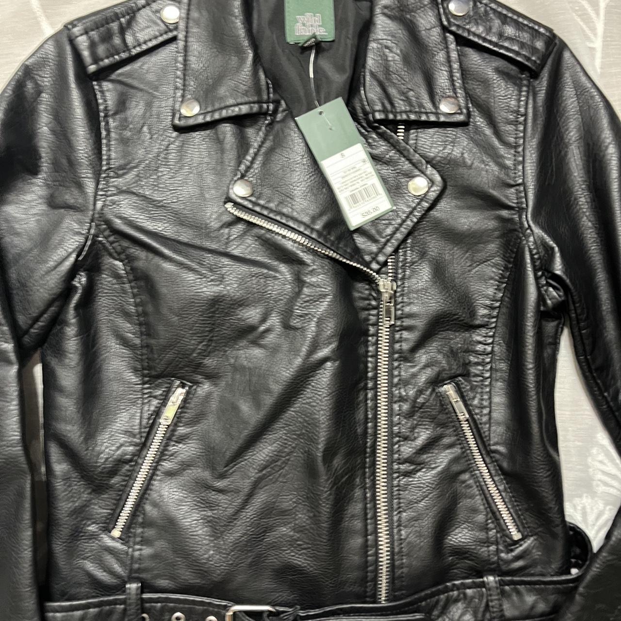 Wild Fable Black Leather Jacket