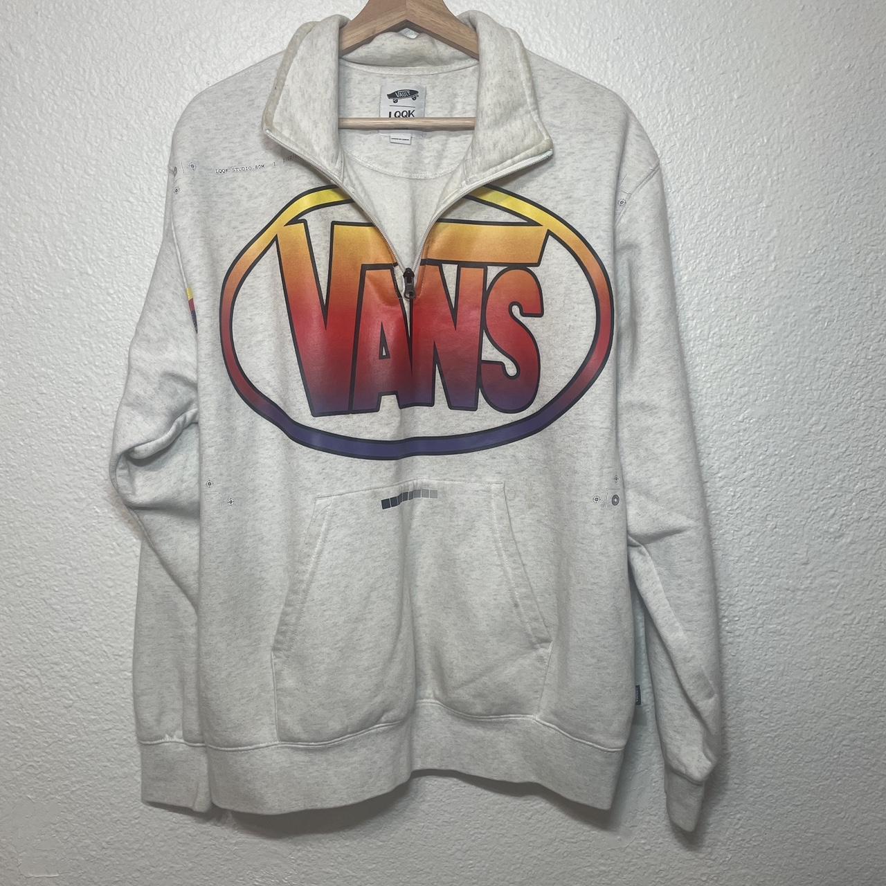 Vans gray sale sweatshirt