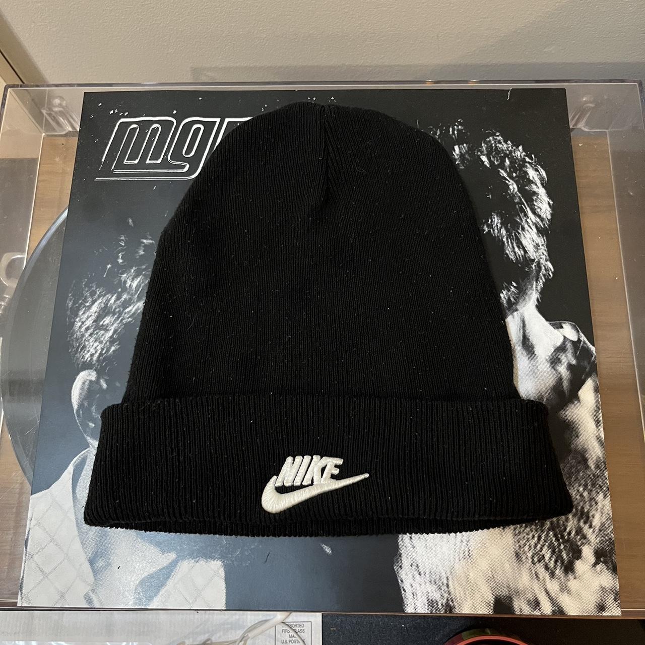 mens nike beanie black