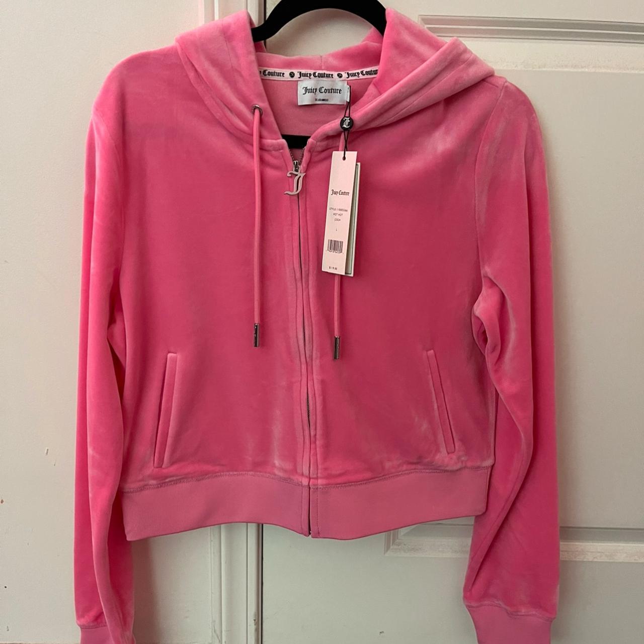 Pink Juicy Couture jacket!! Brand new with tags - Depop