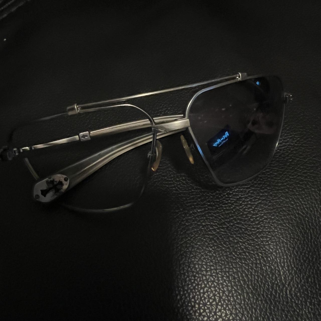 Chrome Hearts Store Leather Sunglasses Display - Depop